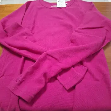 할리우드 런치마켓 핑크 긴팔 T셔츠 사이즈 3