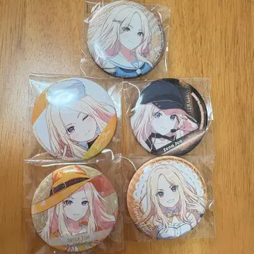 학원 아이돌 마스터 학마스 쥬오 호시나 캔뱃지 묶음 판매