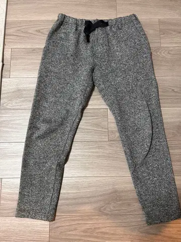 그라미치 본딩 니트 플리스 팬츠