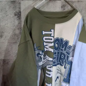 톰과 제리 맨투맨 트레이닝복 M C47,60