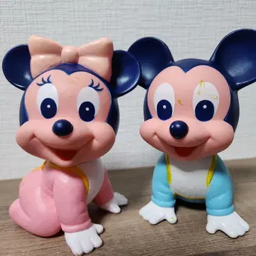 미키 미니 피규어 세트 쇼와 레트로