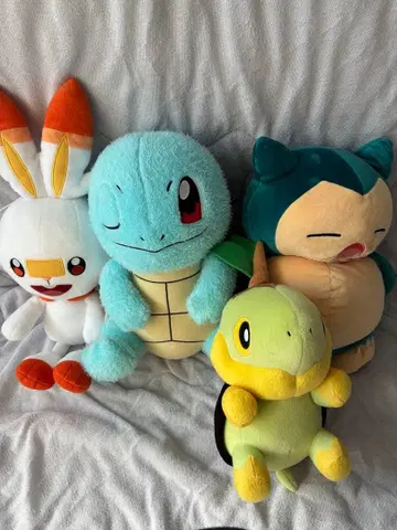 포켓몬 봉제 인형 세트 중형