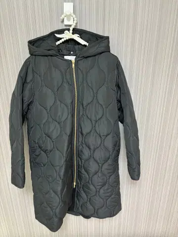 엠마 테일러 미 실루엣 3way 퀼팅 후드 코트