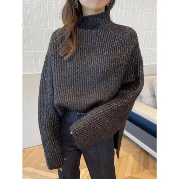 eimy istoire 샤이니 루즈 니트 풀오버