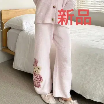 스나이델 홈 Steam Whip 홀리데이 베어 자카드 롱 팬츠