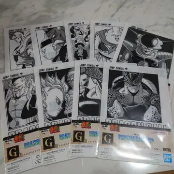 드래곤볼 제일복권 G상 코믹스 클리어 파일