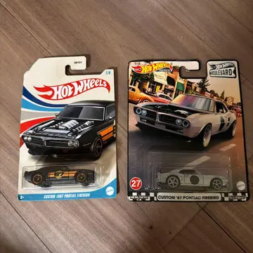 Hot Wheels 커스텀 1967 & 1971 2대 세트
