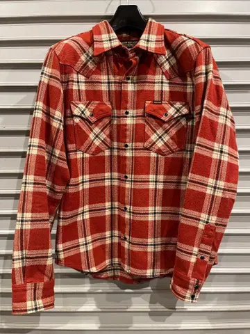 IRON HEART 아이언 하트 플란넬 셔츠 사이즈 L