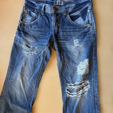 EDWIN BT5511 데미지 데님 팬츠 M 사이즈