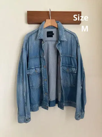 레이지블루 데님 자켓 M
