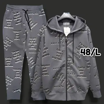 산타페 Santa Fe 종이상자 니트 후드티 상하의 세트 48 ra