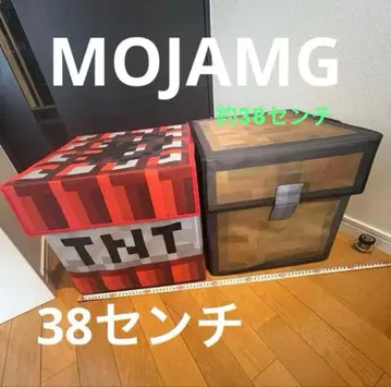 마인크래프트 마이카 Minecraft TNT와 나무 가슴 수납 박스