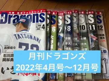 월간 드래곤즈 Dragons 2022년 4월호 ~ 12월호 9권 세트