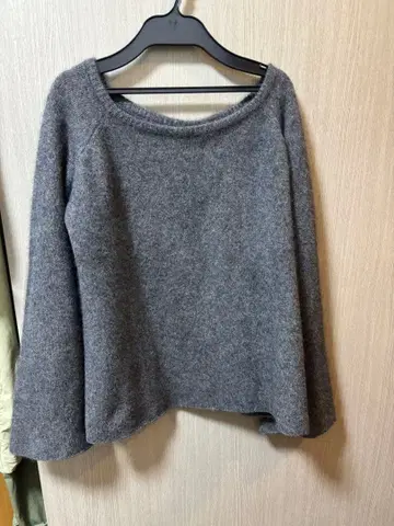 론 헤르만 RH 소매 플레어 모헤어 니트