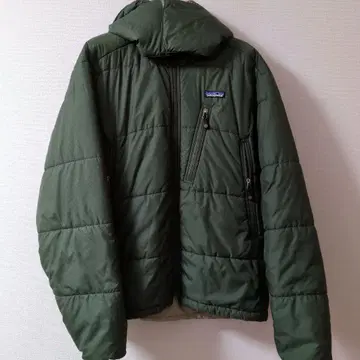 파타고니아 다운 자켓 카키 S 사이즈