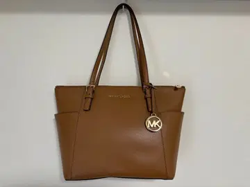 MICHAEL KORS 브라운 토트백