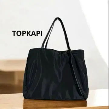 TREASURE TOPKAPI 탑카피 나일론 토트백 블랙