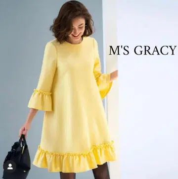 새상품 M'S GRACY 텐트 실루엣 프릴 드레스