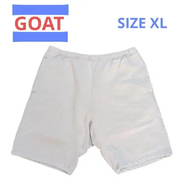 GOAT 고트 스웨트 팬츠 XL 그레이 파일 안감 헤비웨이트