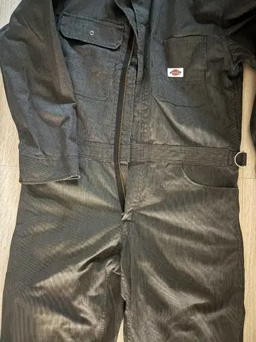 다크 그레이 오버롤 4 포켓