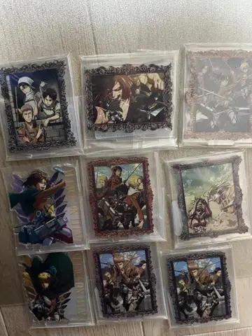 제일복권 진격의 거인 E상 F상 아크릴 스탠드 세트