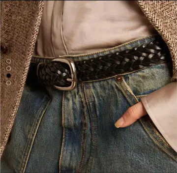 정가 45000엔 골든구스 가죽 벨트