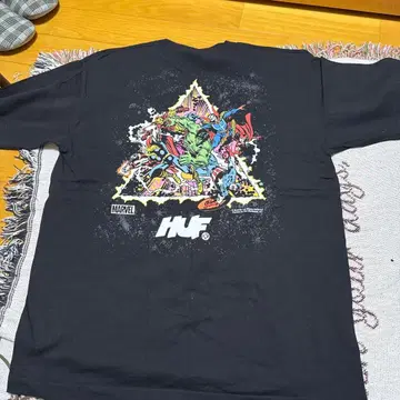 HUF Marvel 어벤져스 T셔츠 L 블랙
