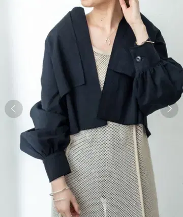 mystic 컷오프 노카라 자켓 2점 set