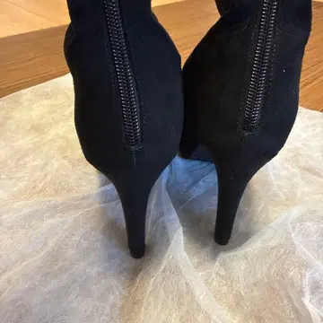 새상품 립 서비스 로고 참 니하이 부츠