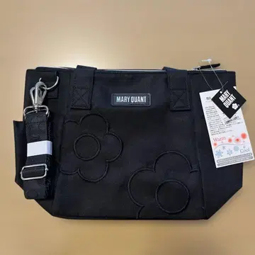 MARY QUANT 보냉 보온 토트백 블랙