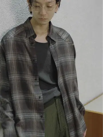 LIDNM : RAYON OMBRE WESTERN SHIRT