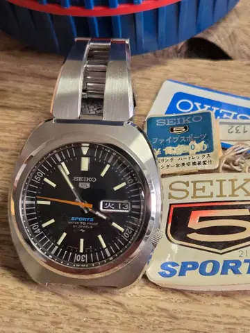 1970' SEIKO 5SPORTS 데드스탁 미사용 7019-6000