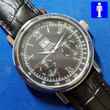 [ 새상품 미사용 ] BROOKIANA 브루키아나 자동 와인딩 남성용