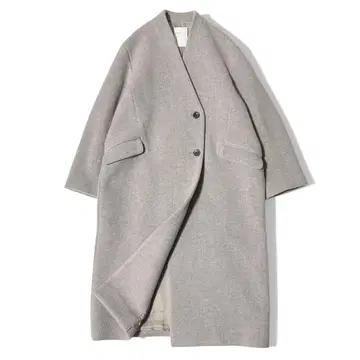 컨디션 최상 노블 이탈리아제 원단 MTR 체스터 코트 그레이지 레어 40