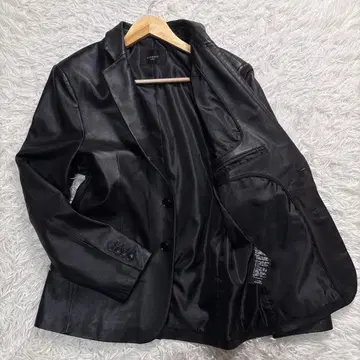 최근 모델 리유가죽 테일러드 자켓 L 가죽 블랙