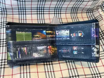 Paul Smith 접이식 지갑 블랙 내부 디자인 1803