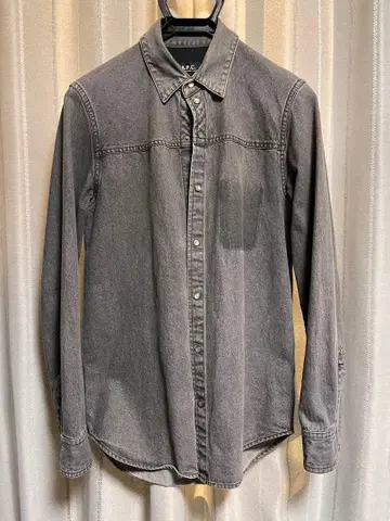 APC 남성용 데님 셔츠