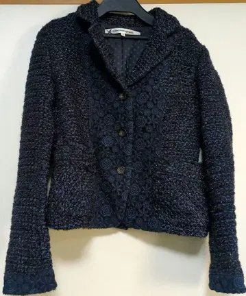 네이비 테일러드 자켓