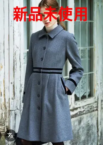 드레 스테리아 울 코트 그레이 미사용 새상품