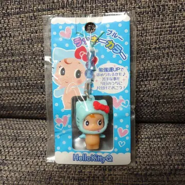 Hello KittyQ 헬로키티Q 행운 스트랩 공부운 매듭 블루