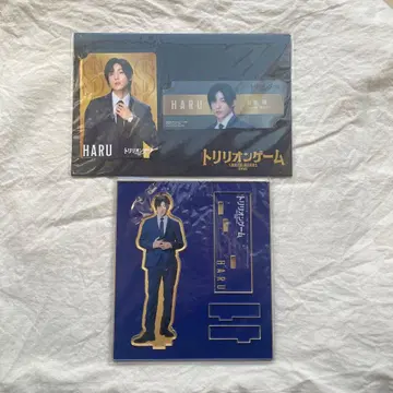 트리리온 게임 메구로 렌 아크릴 스탠드 카드 세트 묶음 판매