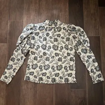 ERiKO KATORi flower jaquard 퍼프 슬리브