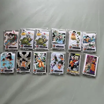 드래곤볼 제일복권 F상 시크릿 12장 세트 40th 그 두 번째