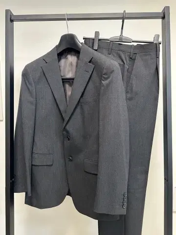 미사용 샘플 셋업 비즈니스 수트 그레이 A6 수트