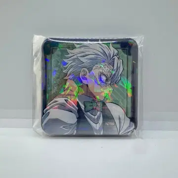 귀멸의 칼날 모크테일 바 로토 글리터 캔뱃지 시나즈가와 사네미