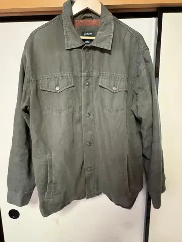 J.CREW 카키 XL 자켓