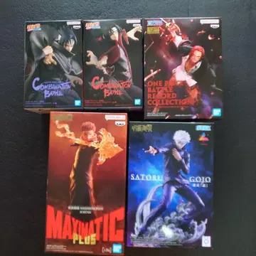 소년 점프 애니메이션 캐릭터 피규어 세트