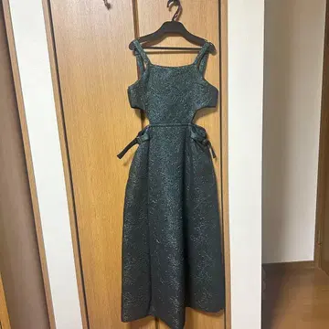 HARE 글리터 자카드 점프 스커트