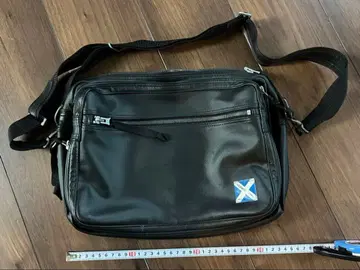 러기지 라벨 파랑 X 숄더 블랙