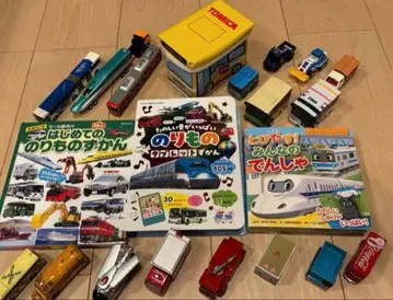 미니카와 탈것 그림책 세트